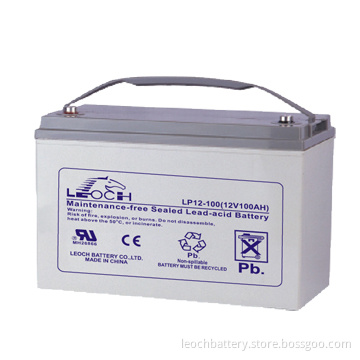 Lead-acid Battery for Marine, with 12V Voltage and 100Ah Capacity